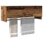 vidaXL Garde-robe vieux bois 100x32 5x35 cm bois d'ingénierie