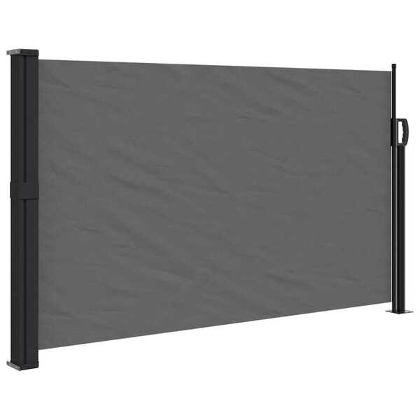 vidaXL Store latéral rétractable Anthracite 120 x 500 cm