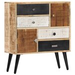 vidaXL Buffet 70x30x78 cm Bois de manguier massif