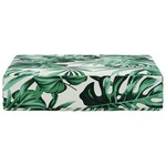 vidaXL Coussin de Siège d'Extérieur Motif feuille 40 x 40 x 8 cm