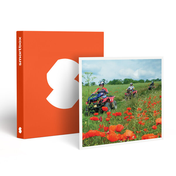 SMARTBOX - Coffret Cadeau Demi-journée d'excursion en quad à la découverte des joyaux de Chantilly -  Sport & Aventure