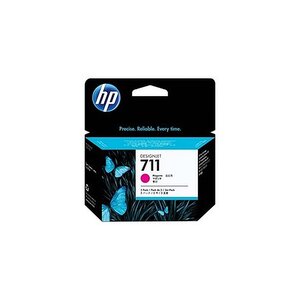 Hp 711 pack 3 cartouches magenta cz135a