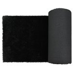 Gazon synthétique vidaXL Noir 1x10 m 40 mm