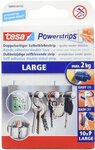 Lot de 10 Powerstrips Large Fixation Maxi 2 kg + 2 gratuits TESA