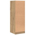 vidaXL Armoire d'apothicaire chêne artisanal bois d'ingénierie
