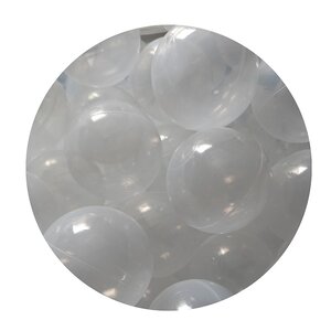 Lot de 50 balles transparentes