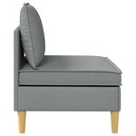 vidaXL Sofa avec rangement Tissu