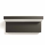 Philips mygarden lampe murale led bustan 2x4 5 w anthracite 1648393p0