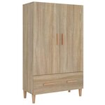 vidaXL Buffet haut Chêne sonoma 70x31x115 cm Bois d'ingénierie