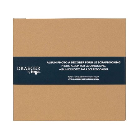 Album De Scrapbooking À Décorer 20x20 Cm - Draeger paris
