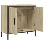 vidaXL Armoire lavabo de salle de bain chêne sonoma 60x30x60 cm