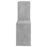vidaXL Étagère murale Gris béton 100x18x53 cm Bois d’ingénierie