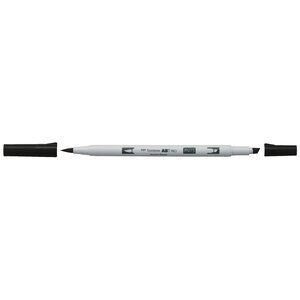 Marqueur base alcool double pointe abt pro n15 noir tombow