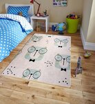 Tapis pour chambre Enfant 80 x 150 cm - Blanc