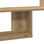 vidaXL Étagère murale chêne artisanal 100x15x70 cm bois d'ingénierie