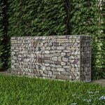 vidaXL Panier de gabion Acier galvanisé 200x50x100 cm