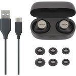 JABRA Elite 85t - Écouteurs Bluetooth avec réduction de bruit personnalisable - Format mini true wireless - Gris anthracite