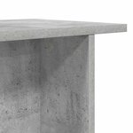 vidaXL Table basse 2 Pièces Gris béton 40 x 30 x 49 cm Bois d'ingénierie