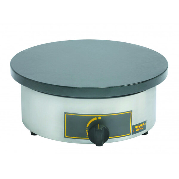 Crêpière gaz plaque en fonte ø 400 mm - stalgast -  - acier inoxydable x160mm
