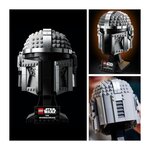 Casque du Mandalorien LEGO® Star Wars™ 75328 - Réplique à Construire pour Fans de Star Wars