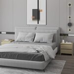 vidaXL Tables de chevet 2 Pièces chêne sonoma bois d'ingénierie