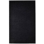 vidaXL Tapis d'entrée noir 117x220 cm PVC