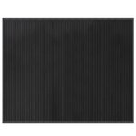 vidaXL Tapis rectangulaire gris 80x100 cm bambou