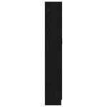 vidaXL Bibliothèque Chêne noir 82.5 x 30.5 x 185 cm Bois d'ingénierie