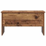 vidaXL Table basse Bois ancien 80 x 50 5 x 42 5 cm Bois d'ingénierie