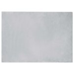 vidaXL Tapis en Fourrure Synthétique de Lapin Olite Gris 200 x 280 cm