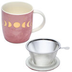 Mug avec infuseur métal - phases de lune