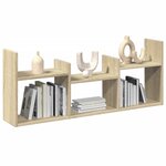 vidaXL Armoire murale 100x18x40 cm chêne sonoma bois d'ingénierie