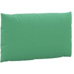 vidaXL Coussins de palette 2 Pièces vert tissu oxford