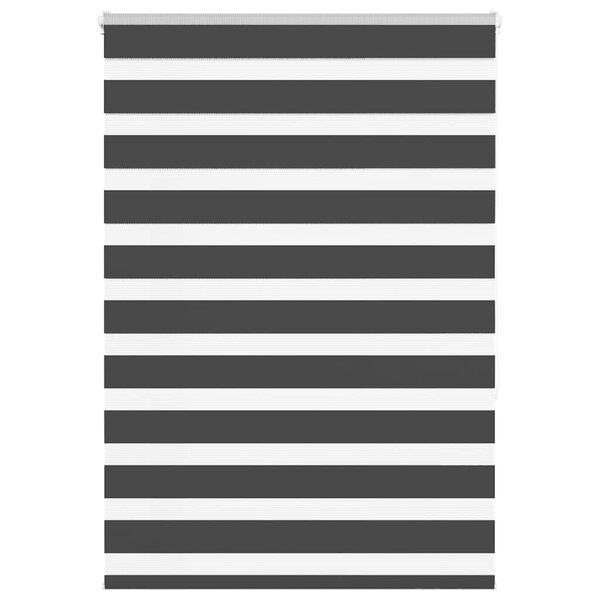 vidaXL Store zèbre noir 115x150 cm largeur du tissu 110 9 cm polyester