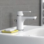 EISL Mitigeur de lavabo DIZIANI blanc-chrome
