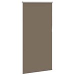 vidaXL Store enrouleur occultant café 80x150cm largeur du tissu 75 7cm