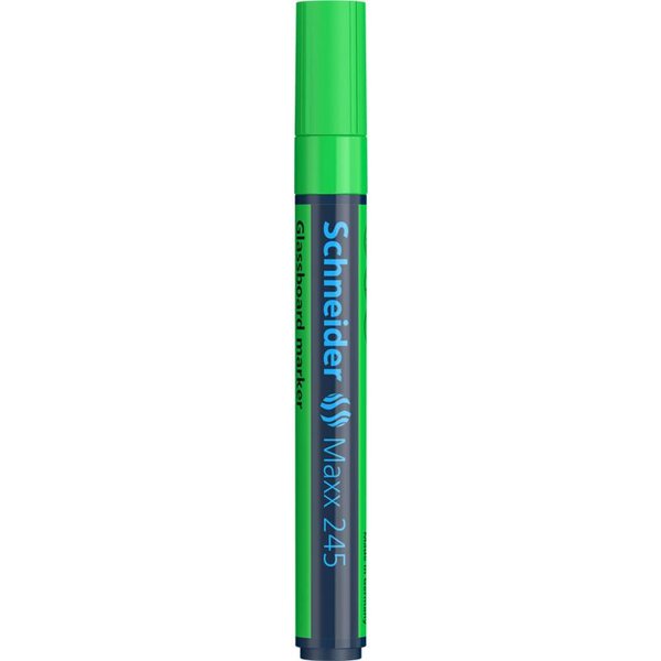 Maxx 245 vert Épaisseurs de trait 1-3 mm Marqueurs SCHNEIDER