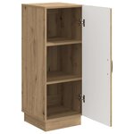 vidaXL Buffet Chêne artisanal 33 x 34 5 x 87 cm Bois d'ingénierie