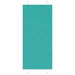 vidaXL Store plissé vert pétrole 85x200 cm largeur du tissu 84 4 cm