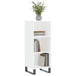vidaXL Buffet blanc 34 5x32 5x90 cm bois d'ingénierie