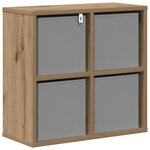 vidaXL Buffet Chêne artisanal 49 5 x 22 x 47 cm