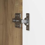 vidaXL Meuble TV 150 x 31 x 47 cm Chêne artisanal Bois d'ingénierie
