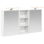 vidaXL Ensemble de Meubles de Salle de Bain 3 Pièces 116 x 16 x 62 5 cm