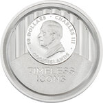 Monnaie STATUE OF LIBERTY Timeless Icons 2 Oz Argent 10$ Cook Islands 2026