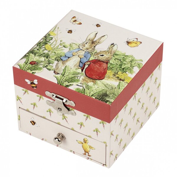 Boite à Musique Cube Peter Rabbit - Carotte