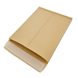 Lot de 10 Pochettes à soufflets 30 mm Kraft armé 130 gr 26 : 275 x 365 mm