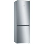 BOSCH KGN36NLEC - Réfrigérateur combiné pose-libre 305L (216L+89L) - Froid ventilé - L60xH186cm - Inox