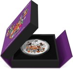 Pièce de monnaie en Argent 5 Dollars g 62.2 (2 oz) Millésime 2024 FRIGHTFUL FUN