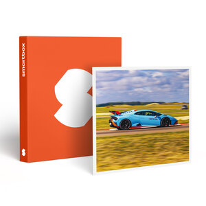 SMARTBOX - Coffret Cadeau Stage de pilotage : 2 tours sur le circuit de Pont-l'Évêque en Lamborghini Huracán STO - Sport & Aventure