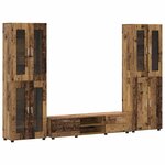 vidaXL Ensemble meuble TV FLORIN Bois ancien Bois d'ingénierie